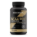 Bcaa Concentrado Gold 60 Caps 2.1.1 3g Por Dose - Body Shape 60 Cápsulas
