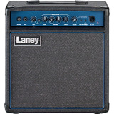 Amplificador Laney Para Bajo Eléctrico Rb2, Gris/azul
