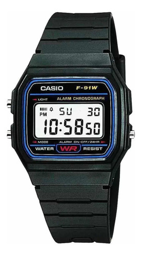 Reloj Casio Vintage F-91w-1dg Digital Retro