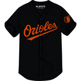 Camisola Jersey Orioles M2 Negro Ch M G Eg 2eg