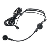 Microfone Com Fio Sk-mh30 Headset Skypix P2 Adaptador P10 Nf