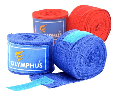 Pack 2 Pares Venda Boxeo Flexible 4.5mt Profesional Olymphus