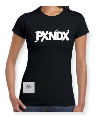 Playera Pxndx Banda De Rock Dama