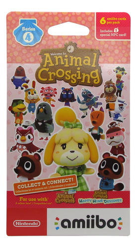 Animal Crossing Amiibo Cards Serie 4 - Nintendo Cards