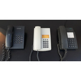 Set De 3 Teléfonos Usados Funcionando Teclados Retro Vintage