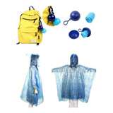 Poncho Capa Impermeable Ultraliviano Portátil Estilo Llavero