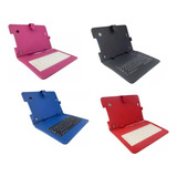 Oferta 50 Fundas Con Teclado Tablet 10puLG Universal Colores