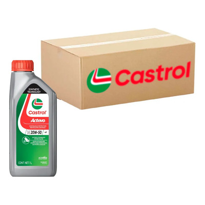 Aceite Semisintético Castrol 20w50 4 Tiempos Moto Caja 12 Pz | Envío gratis