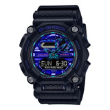 Reloj Virtual G-shock Ga900vb-1a, Negro