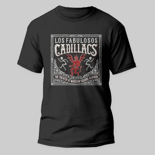 Playera Los Fabulosos Cadillacs Rock