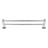 Sostenedor Dobles De Toalla De Pared 60cm Acero Inoxidable