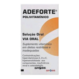 Kit 5 Adeforte Oral 3 Ml + 1 Ampola De Brinde