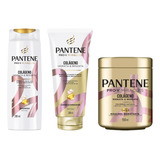 Kit Shamp 300ml+cond 250ml+másca 500ml Panten Colág-3 Itens