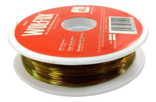 Hilo Para Pesca De Nylon 40mm Multicolor 100m Wf9515 Color Rojo