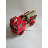 Disney Pixar Cars Red Firetruck Tow Mater Mcqueen Roio