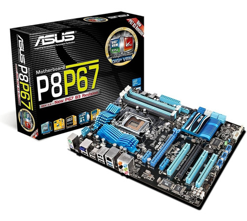 Mother Asus P8p67 Intel 1155 Sli Crossfire Spdifusb3 Sellado