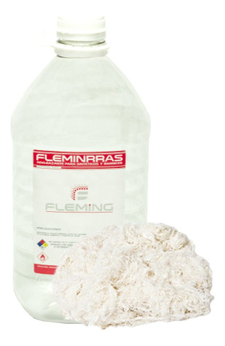 Estopa Lustre Blanca Limpieza+ Aguarras Diluyente 18 Lts Mm