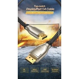 Cabo Displayport - Displayport 165hz 2k, 144hz 2k, 60hz 4k/8k