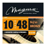 Cuerdas Guitarra Acústica Magma 010 Electroacústica Ga120