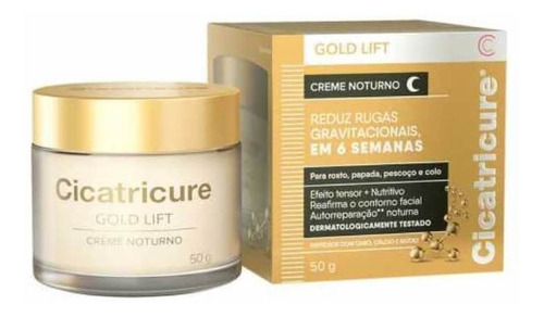 Cicatricure Gold Lift Noite Creme Antissinais 50g