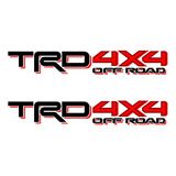 Calca Calcomania Sticker Toyota Tacoma Trd 4x4 Off Road