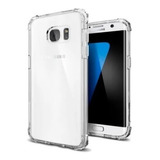 Funda Tpu Antishock Reforzada Para Samsung S7 Color Transparente