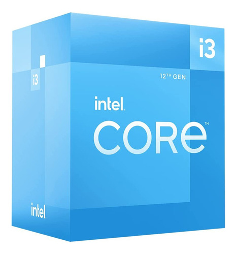 Procesador Intel Core I3 12100 4.3ghz Turbo 1700 12th Gen