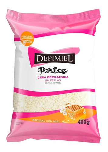 Depimiel Cera Depilatoria Natural Pote X 400grs