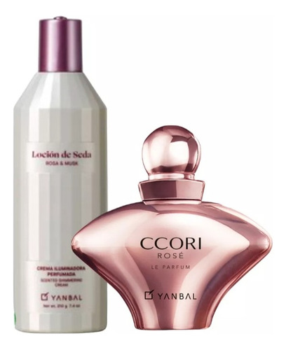 Ccori Rosé + Loción De Seda Promo Yanba - mL a $260