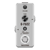 Pedal De Efeito Fuzz Para Guitarra Analógica Rowin Lef-322g