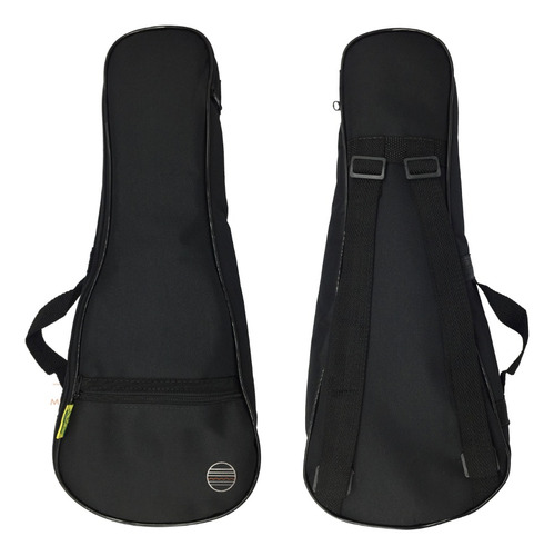 Bag Capa Ukulele Soprano 21k Alcochoado Super Luxo Preto