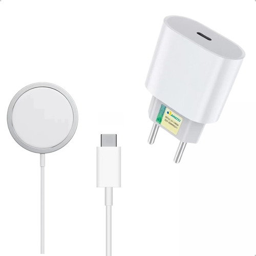 Carregador E Fonte Magsafe Para iPhone 11 12 13 14 Pro Max