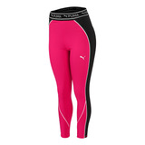 Malla Puma Entrenamiento Strong 7/8 Mujer Rosa