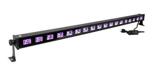 Barra Led Ultravioleta Metalica 18x5 Watts Steelpro Uv185bar