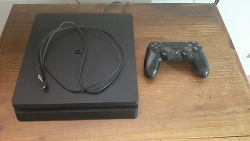 Sony Ps4 Slim 500gb Impecable Y Cuenta Con + De 80 Juegos