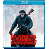 El Planeta De Los Simios: La Guerra  Blu Ray 3d+br Película