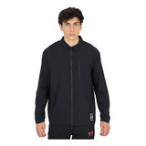 Campera Running Under Armour Anywhere Hombre En Negro | Stoc