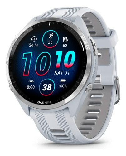 Smartwatch Forerunner 965 Reloj Garmin Tactil Amoled Mapa Color Del Bisel Blanco