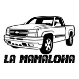 La Mamalona Calca Decorativa Pickup Chevy Silverado