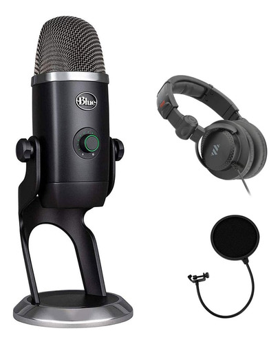 Paquete Adicional De Micrófono Usb De Condensador Blue Yeti