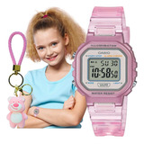 Relogio Digital Feminino Masculino Infantil Casio + Chaveiro