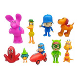 Muñecos Pocoyo Y Sus Amigos Colección 9 Figuras Juguete Niño