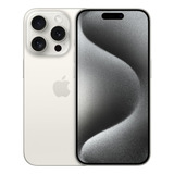 Apple iPhone 15 Pro 128 Gb Titânio Branco+ Capa +carregador