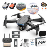 Mini Drone Profissional E99 Pro Com Dupla Câmera Hd E 3 Bate