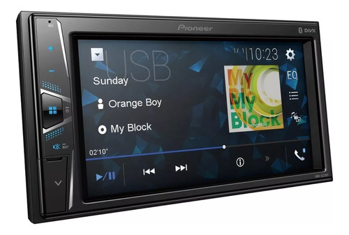 Radio Carro Pantalla Tactil Bluetooth Usb Pioneer Dmh-g225bt