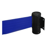 Tensor De Pared Negro Cinta Retractil 10 Cm Externo Color