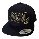 Gorra Jgl Bordado Dorado Yupoong Original 5 Piezas