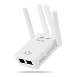 Repetidor 4antenas Señal Wifi Amplificador Rompemuros 2,4ghz