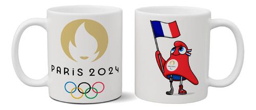 Taza De Cerámica Juegos Olímpicos París 2024 Exclusiva