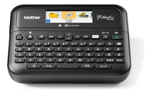 Rotuladora Brother Ptd610btvp Pantalla Color, Usb, Bluetooth